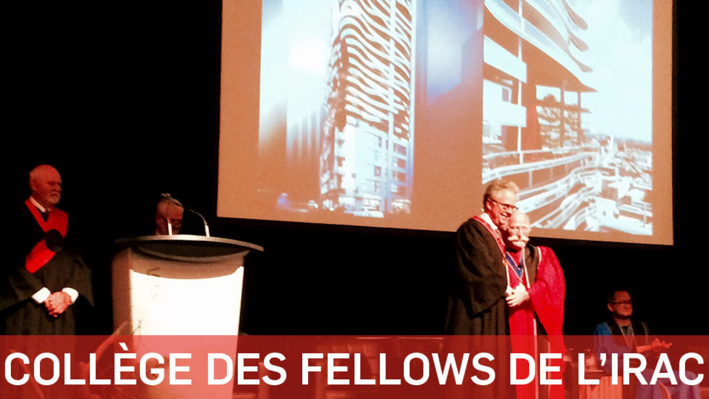 Cérémonie d'intronisation du Collège des fellows