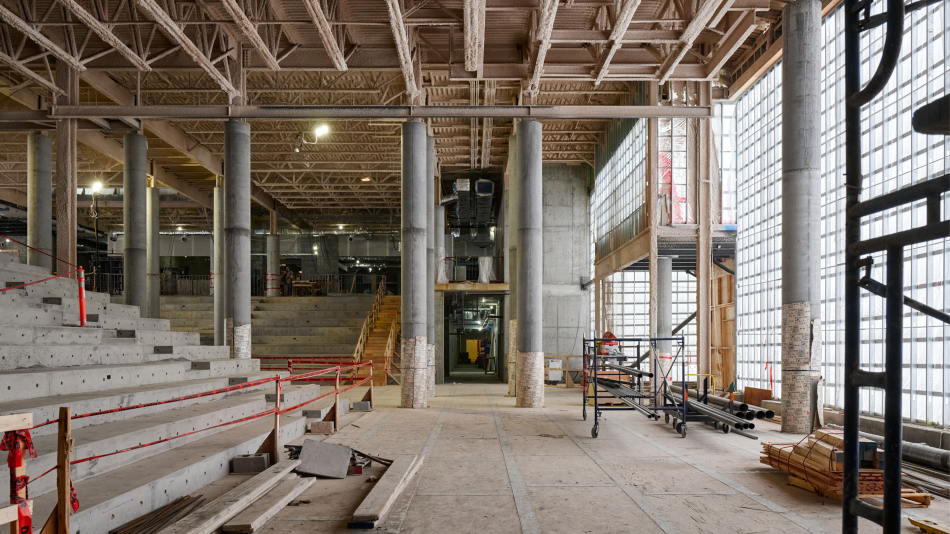 Le chantier de l’école Montréal-Nord bat son plein