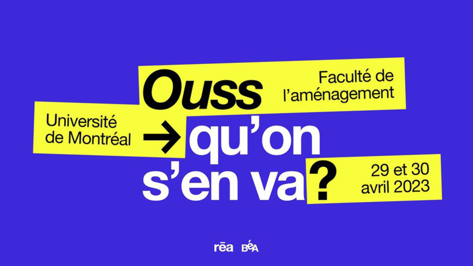 Colloque« Ouss qu’on s’en va ? » 2023